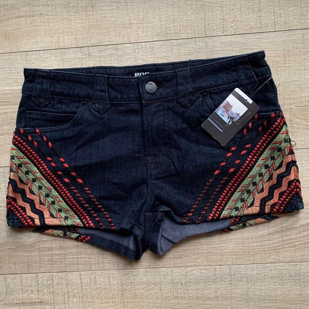 New Embroidered BDG Shorts